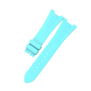 Rubber Strap - For Patek Philippe Nautilus - Light Blue