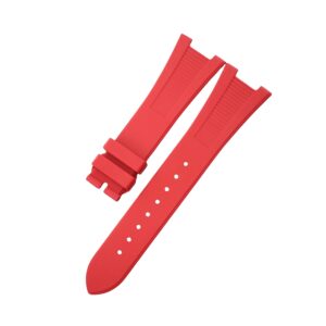 Rubber Strap - For Patek Philippe Nautilus - Red