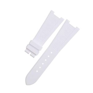 Rubber Strap - For Patek Philippe Nautilus - White