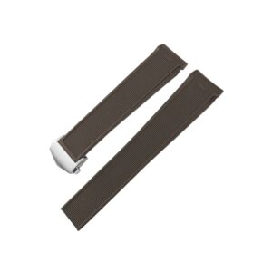Rubber Strap - For Tag Heuer Aquaracer - Brown