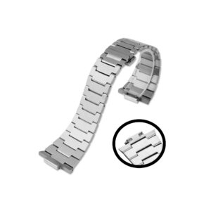 Stainless Steel Strap - For Tissot PRX - Silver