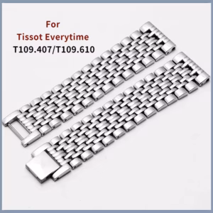 New Solid Fine Steel Bracelet for Tissot Everytime T109.407/T109.610 | 19-21mm Silver Metal Men‘s Watch Band$34.71$35.78Free shipping