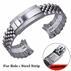 New 2025 Soft Watch Band for Rolex-Style Submariner/GMT/Yacht-Master/Daytona | 20-21mm Men‘s Luxury Mod Parts Accessories ​​$28.90$29.79Free shipping