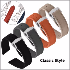 New 2025 Professional FKM Rubber Strap for Omega Classic Series|20-22mm Quick Release Fold Clasp Bracelet ​​Waterproof Hot Sale$45.17$46.57Free shipping