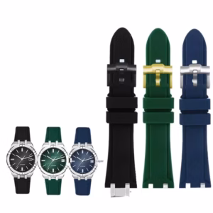 Replacement Silicone Strap with Steel Adapter for Maurice Lacroix Aikon AI6008/AI6007/AI6038 | Men‘s Modified Soft Watch$59.08$60.91Free shipping