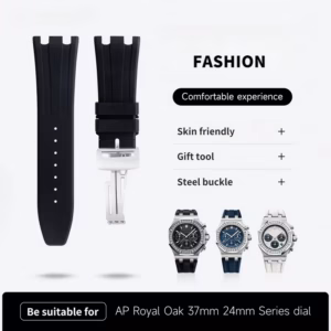 Soft FKM Rubber Strap for Audemars Piguet Royal Oak Offshore 26231/26234/26236 | 24mm Width$42.79$44.11Free shipping