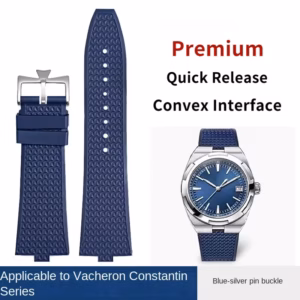 Premium Quick Release FKM Strap for Vacheron Constantin Overseas 4500V/5500V/7900V | Convex Interface Fluororubber Band ​Luxury​$46.30$47.73Free shipping