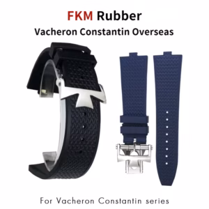 Premium Quick Release FKM Rubber Strap for Vacheron Constantin Overseas | 24x7mm Screw Buckle Fluororubber Band$75.19$77.52Free shipping