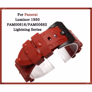 Waterproof Rubber Silicone Strap for Panerai 1950 26mm 24mm, Compatible with PAM00616 PAM00682 Luminor, Diving Watch Band$36.66$37.79Free shipping