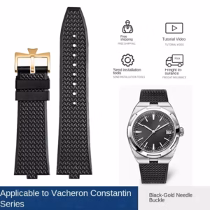 New FKM Quick Release Strap For Vacheron Constantin Overseas 4500V 5500V 7900V Convex Interface Design Luxury Watch Band$67.43$69.52Free shipping