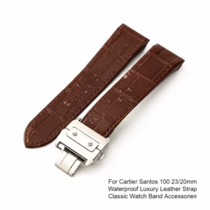Substitute Santos Mountain JuiceSantos100Men's and Women's Leather Strap Watches23 20mmWaterproof Luxury Classic Design$35.77$36.88Free shipping