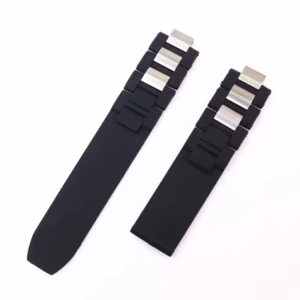 Replacement Silicone Strap for Cartier 21st Century 20mm 10mm Protruding Head Black Waterproof Watch Bracelet$36.50$37.63Free shipping