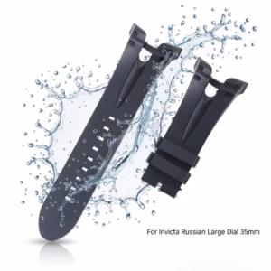 Replacement Silicone Strap for Invicta Russian Large Dial 35mm Black Men's Watch Accessories Fashion$37.95$39.12Free shipping