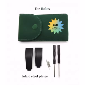 Replacement FKM Fluorine Rubber Strap for Rolex Submariner Water Ghost Yacht 20mm Curved Black Green Blue Watch Band Luxury$75.52$77.86Free shipping