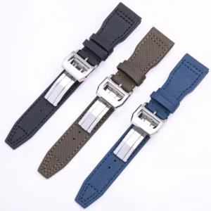 Replacement 21 22mm Carbon Fiber Canvas Nylon Strap for IWC Pilot Little Prince Mark Portugal Watch Band$47.65$49.12Free shipping