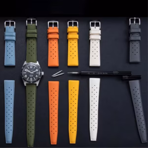 Replacement FKM Rubber Strap 18-22mm Quick Release Tropical Breathable Universal Soft Durable Watch Band for Men Women$35.96$37.07Free shipping