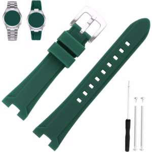 Replacement 22mm Rubber Silicone Strap for Citizen Tsuyosa NJ015 Series with Deployment Buckle Men Women Watch Band$45.37$46.77Free shipping
