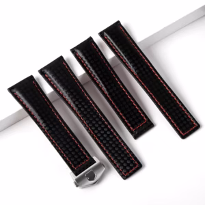 Replacement 20mm Carbon Fiber Cowhide Leather Strap for TAG Heuer Monaco Aquaracer Men's Genuine Leather Watch Band$35.07$36.15Free shipping