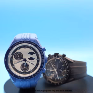 Replacement Woven Liquid Silicone Strap for Omega x Swatch Planet Series Men's Co-branded Watch Band Multiple colors$35.96$37.07Free shipping