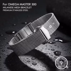 Replacement 20mm Milanese Stainless Steel Band for Omega Seamaster 300 Ocean Universe Men's Titanium Steel Watch Strap mark$46.23$47.66Free shipping