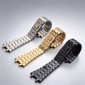 new Watchband 26mm Men Women Full Stainless Steel Bracelet For AP ROYAL OAK 15400 26331 15500 Watch Strap Folding Buckle$28.23$29.10Free shipping