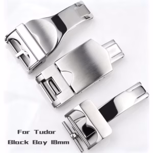 New Stainless Steel Clasp Folding Buckle Watch Strap Watchband Belt Buckle For Tudor Black Bay 18mm Silver Watch Buckle$26.30$27.11Free shipping