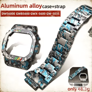 Premium Aluminum Alloy Case and Strap Mod Kit for Casio G-Shock DW5600 GW-B5600 GWX-5600 DW5030 DW5035 3229 Metal Bezel Replacem$61.55$63.45Free shipping