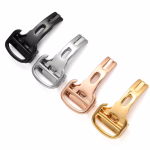 18 20mm Steel Single Fold Clasp for Leather Strap Replacement Parts Cartier Ballon Bleu Tank Watch Accessories$23.81Free shipping